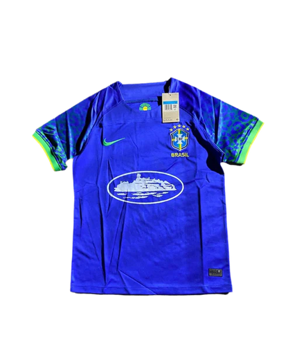 CORTEIZ x “BRASIL” JERSEY - blue